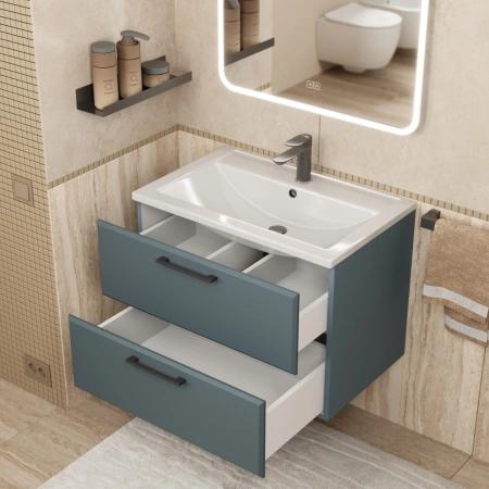 Тумба под раковину Uperwood Foster 70 TFosterNEW70g серый графит фото