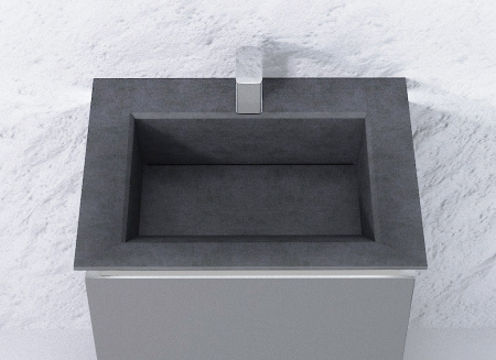 Раковина из бетона Jorno Incline 60 Inc.08.60/P/Bet/JR фото