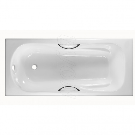 Чугунная ванна Byon 170х75 с ручками фото