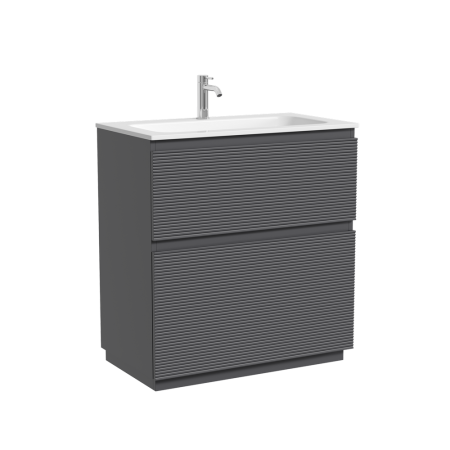 Тумба под раковину Sancos Folk Floor FL80FGS Grey soft фото