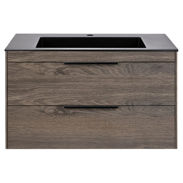 Тумба под раковину Vincea Chiara 2D VMC-2C2800RO R.Oak 80 см фото