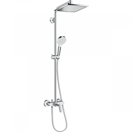 Душевая стойка Hansgrohe Crometta E 240 1jet Showerpipe 27284000 фото