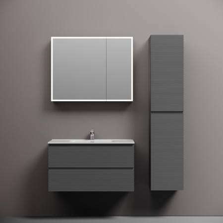 Тумба под раковину Sancos Folk FL90GS Grey soft фото