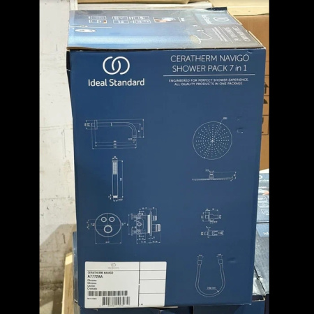 Душевая система скрытого монтажа с термостатом Ideal Standard Navigo A7772AA фото