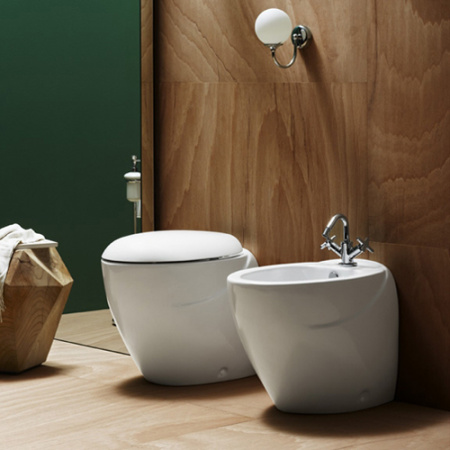 Унитаз приставной Azzurra Clas CLP 100/P bi фото