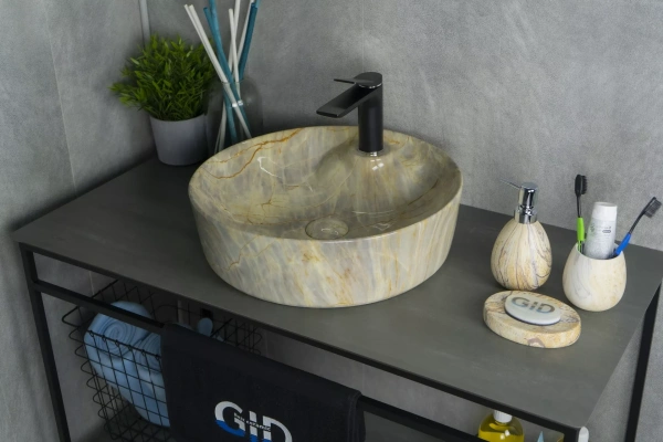 Накладная раковина GID MNC534 45х45 фото