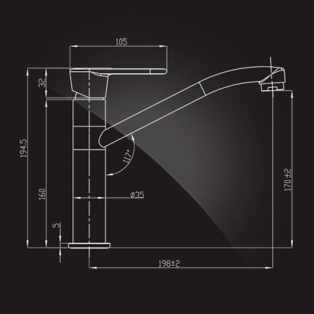 Смеситель для кухни Elghansa Ecoflow Beta 5650205 фото