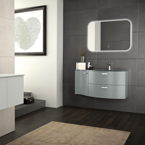 Зеркало с подсветкой Art&Max Modica AM-Mod-1000-800-DS-F 100x80 фото