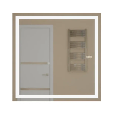 Зеркало шкаф с подсветкой в ванную Uperwood Tanos 70 ZTanos70w белый фото