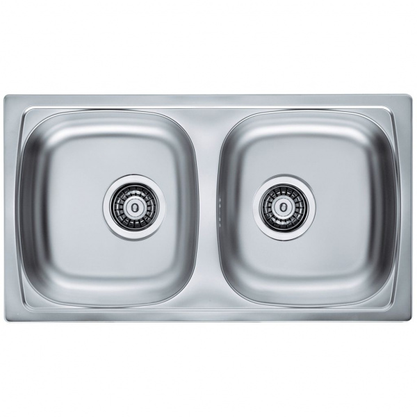 Мойка для кухни Alveus Basic 160 (Leinen), слив 90 мм фото