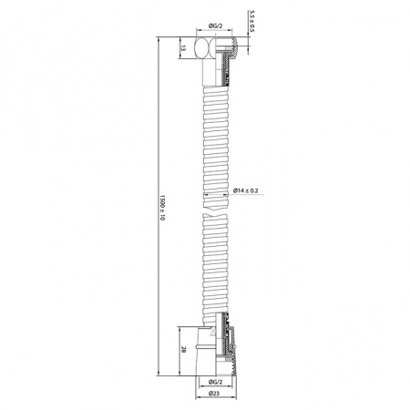 Шланг душевой Iddis Shower Hose 030S15Bi19 фото