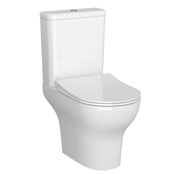 Напольный унитаз VitrA Zentrum (Зентрум) 9824B003-7219 с сиденьем микролифт фото