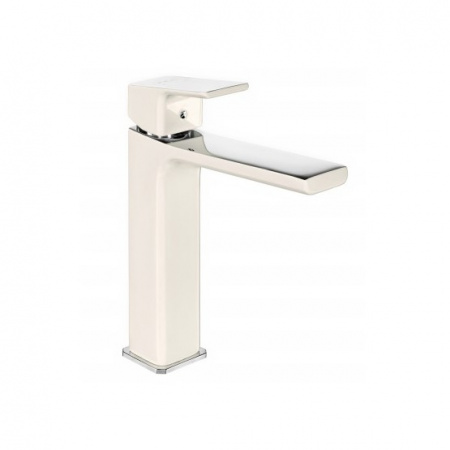 Смеситель для раковины E.C.A. Tiera 103488003 бежевый/хром фото