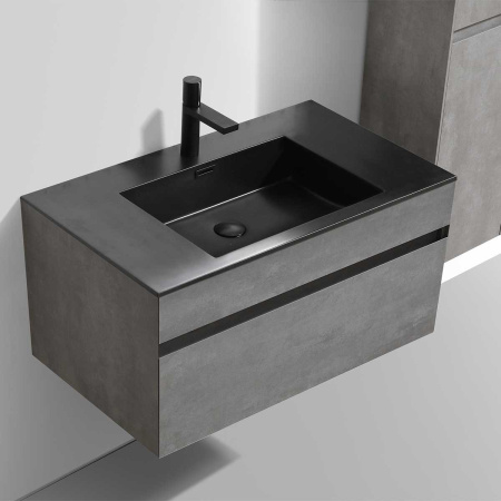 Тумба под раковину Vincea Chiara 100 VMC-1C100CT Cement фото