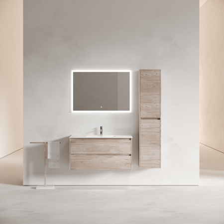 Тумба под раковину Sancos Libra LB100EG дуб галифакс натуральный фото