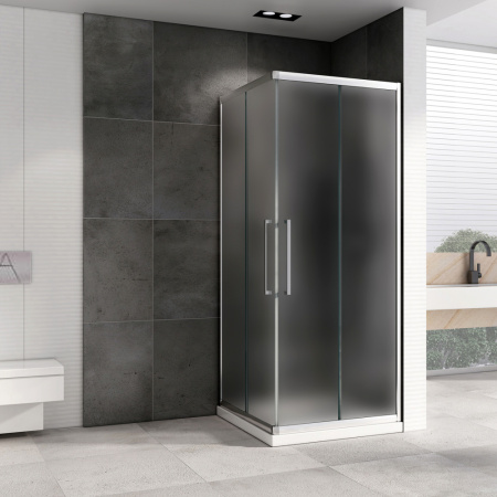 Душевой уголок ABBER Schwarzer Diamant AG02100MH 100x100 фото
