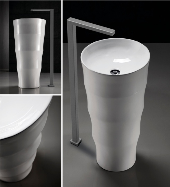 Напольная раковина Cerutti SPA Alessia CT7834 42x42 фото