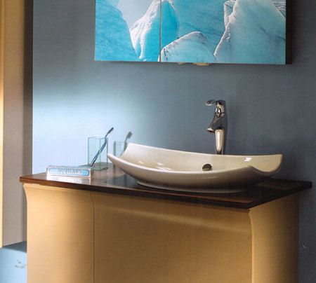 Накладная раковина  Jacob Delafon Leaf E1186 60 см фото