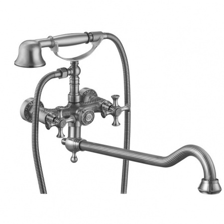 Смеситель для ванны с душем Zorg Antic A 7001WDN-SL фото