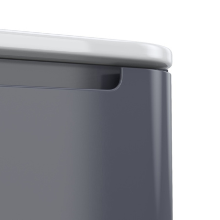 Тумба с раковиной Iddis Edifice EDI10D0i95K 100 см, темно-серая фото