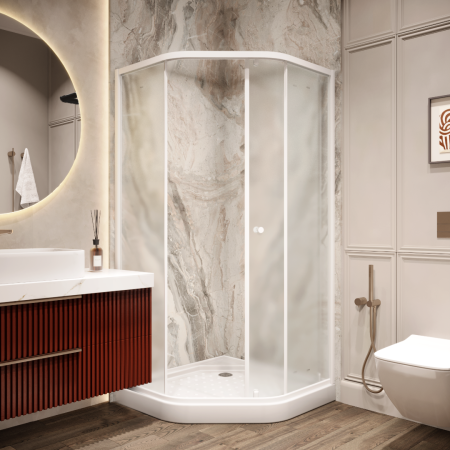 Душевой уголок Parly ZEP911FR 90x90 фото