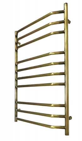 Полотенцесушитель водяной Domoterm Лаура П10 (500х800) (бронза) фото