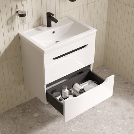 Подвесная тумба с раковиной Iddis Ray RAY60W0i95K 60 см фото