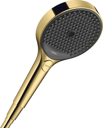 Душевая лейка Hansgrohe Rainfinity 130 3jet 26864990 полированное золото фото