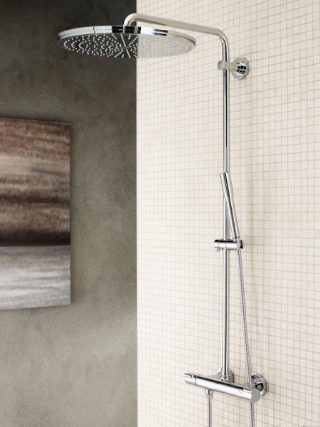 Душевая система (стойка) с термостатом Grohe Rainshower 27174001 фото