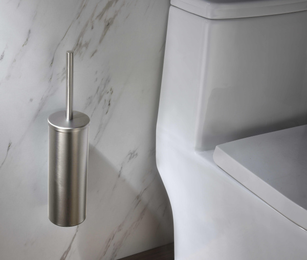 Ершик для унитаза подвесной Timo Saona 13161/13 Никель фото