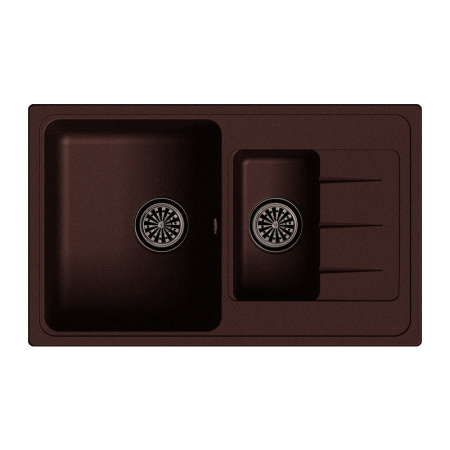 Мойка кухонная Ewigstein Elegant E- 60KF шоколад фото