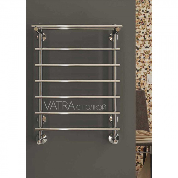 Водяной полотенцесушитель Terminus Ватра с полкой П7 4670030723888 500х696 фото