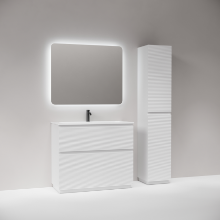 Тумба под раковину Sancos Folk Floor FL100FW белая фото