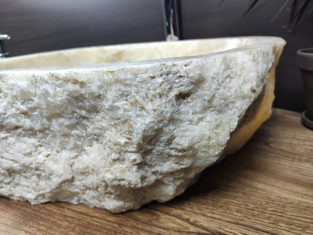 Накладная раковина из оникса Indo Erozy Sunset EO-00043 фото