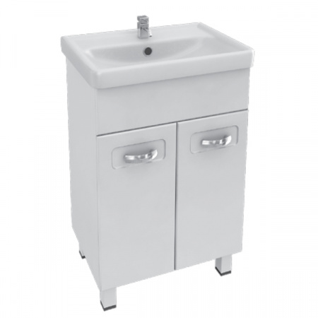 Тумба Bas Альта с раковиной Dreja 60 см фото