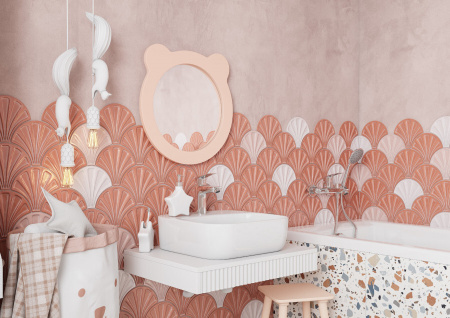 Детское зеркало Акватон Каспер 1A283302CR1E0 мишка фото