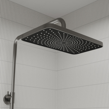 Душевая система Iddis Parker PARGM3Fi06 графит матовый фото