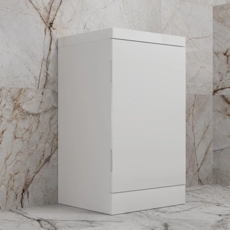 Тумба напольная Style Line Моно ЛС-00002450 белая софт фото