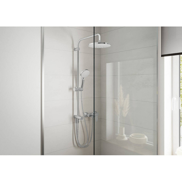 Душевая система (стойка) Hansgrohe Vernis Blend Showerpipe 200 1jet Reno 26272000 хром фото
