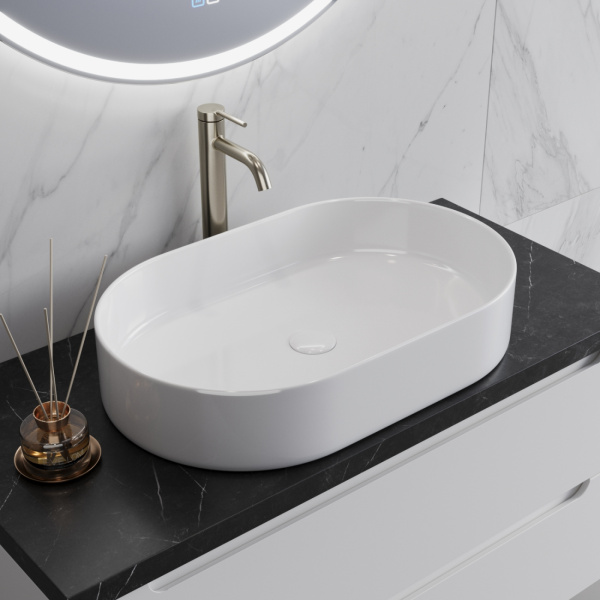 Накладная раковина BelBagno BB1479 61x38 фото