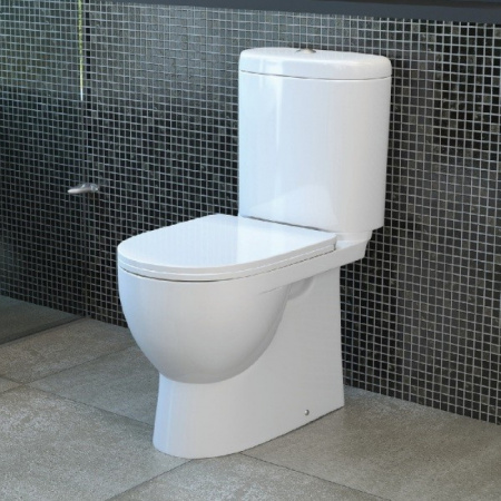 Унитаз-компакт Sanita luxe Art с сиденьем soft close ARTSLCC01040622 фото