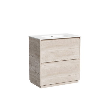 Тумба под раковину Sancos Libra Floor LB80FEG дуб галифакс натуральный фото