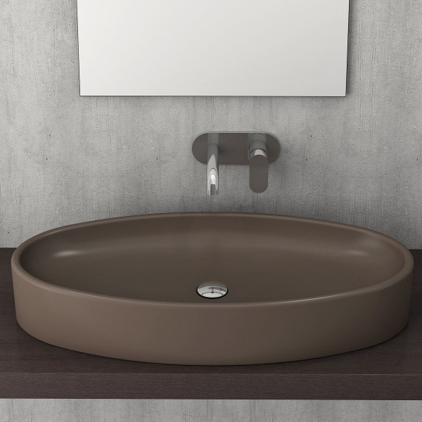 Накладная раковина Bocchi Vessel Lavabo 1014-025-0125 кофейная фото