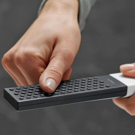 Душевая лейка Hansgrohe Rainfinity 100 Baton 1 jet 26867700 белая матовая фото