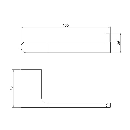 Держатель для туалетной бумаги Timo Luiro 18441/17 матовое золото фото