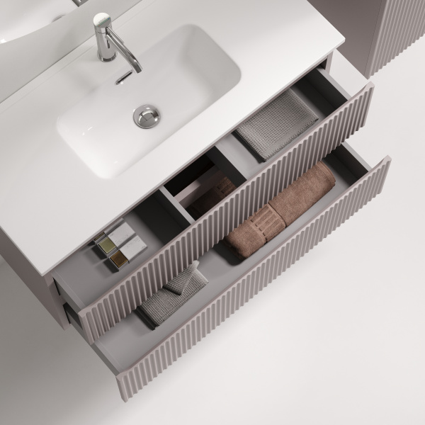 Тумба под раковину Sancos Snob R SNR90/39SM Doha Soft фото