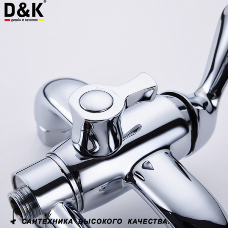 Смеситель для ванны с душем D&K Ambrosius Rhein DA1343301 фото