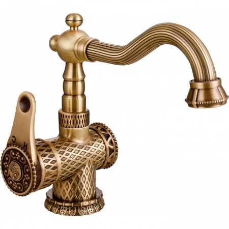 Смеситель для раковины Zorg Antic A 413U-BR фото