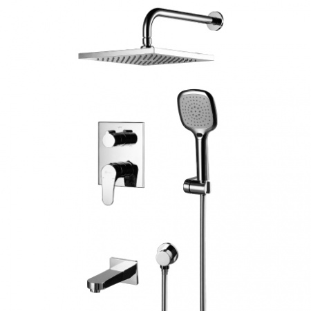 Душевая система для скрытого монтажа Lemark Shift LM4322C фото