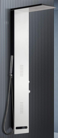 Душевая панель Cerutti SPA Korra СТ9257 белая фото